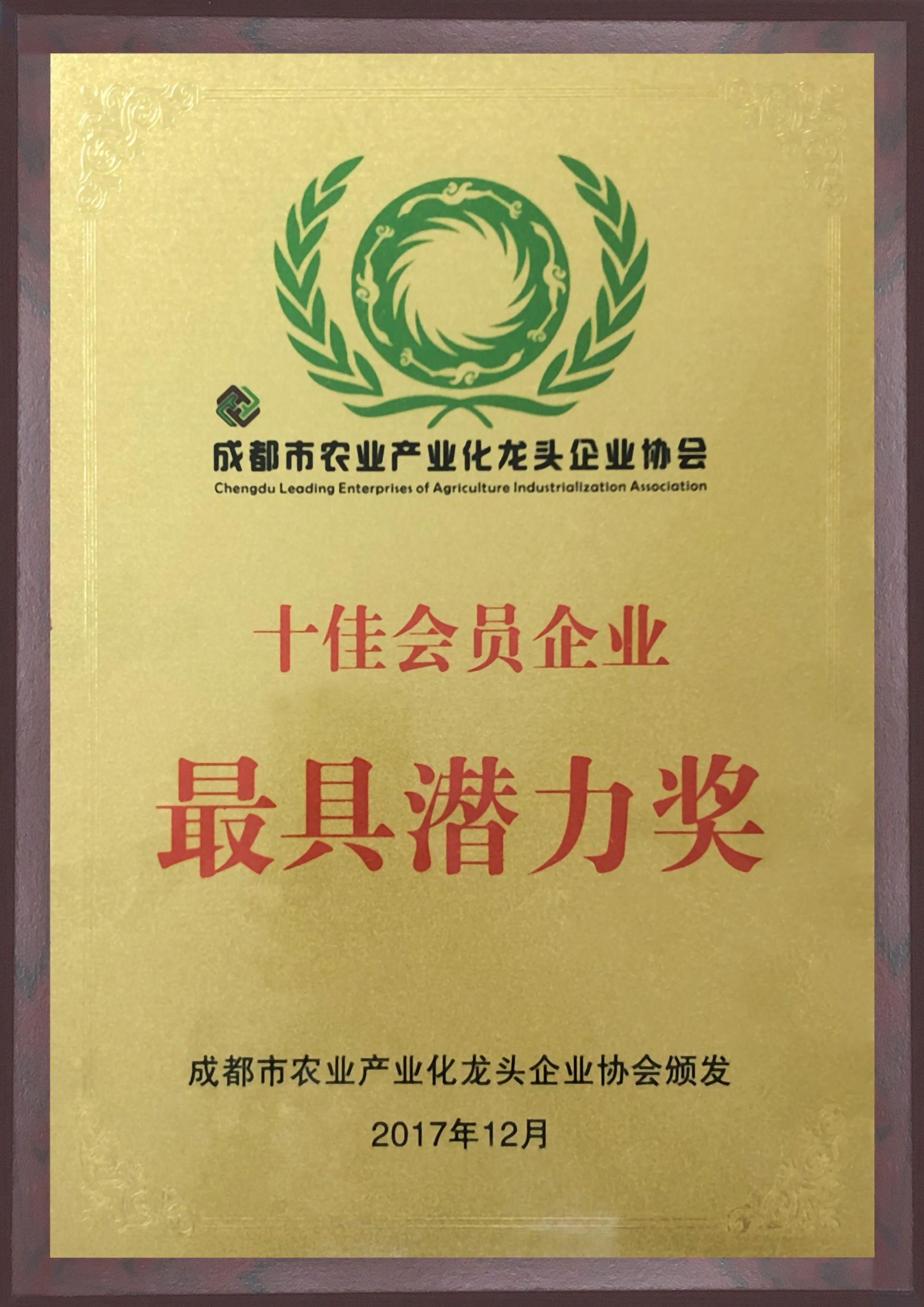 最具潛力獎